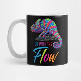 Go With the Flow Chameleon Mug